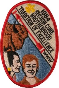 1984 Section Conclave RED Bdr (OAX2341) - Picture 1 of 2