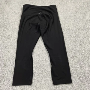 Lorna Jane Pants Women Small Black Pull On Yoga Leggings Capri Ankle Leggings - Picture 1 of 16