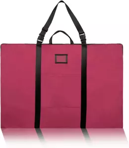 NEW Large Art Portfolio Bag - 24x36" Light Colors Nylon Shoulder Carrying Case - Picture 1 of 20
