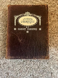 Little Journeys Egbert Hubbard 1912 Leatherbound Miriam Edition Antique leather  - Picture 1 of 7