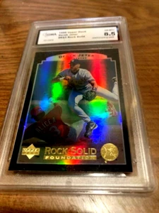 1996 Upper Deck Rock Solid Foundations Derek Jeter RS3 New York Yankees - Picture 1 of 2
