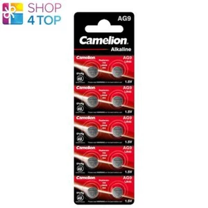 10 CAMELION LR936 ALKALINE BATTERIES LR45 394 NO MERCURY 1.5V 10BL EXP 2028 NEW - Picture 1 of 1