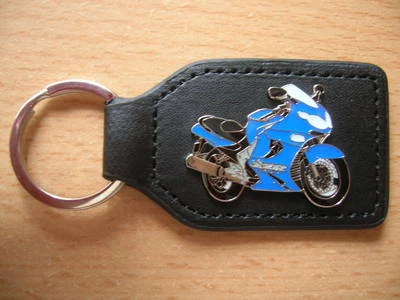 Schlüsselanhänger Kawasaki ZZR 1200 / ZZR1200 Modell 2002 blau Motorrad 0868 - Bild 1 von 4