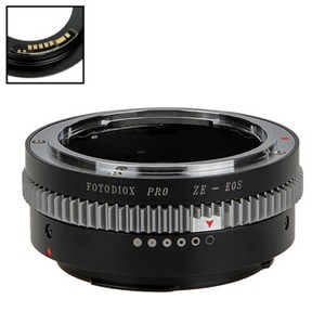Fotodiox Pro Focus Confirmation Adapter Mamiya ZE Lens to Canon EOS EF/EF-S