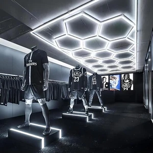 ✨ 14x Hexagonal LED Lights | Ultra-Bright 6500K+ | Modern Lights - Picture 1 of 7