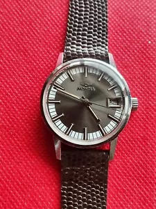 Rare MONDIA Moonstone AS1950/51 Mystery Dial Manual Wind Mens Watch _3665 - Picture 1 of 15