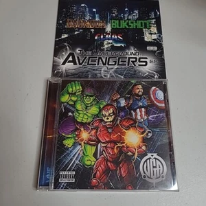 The Underground Avengers CD Lot EP & Anomaly 88 Preorder Vilian Cover Variant - Picture 1 of 8