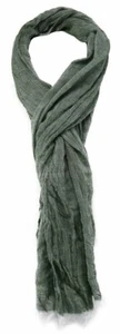 TigerTie Designer Schal in grün weiss unicolor - Gr. 180 x 70 cm - Bild 1 von 1
