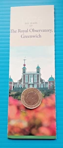 £2 Coin. 2025 KING CHARLES III ROYAL OBSERVATORY 350th ANNIVERSARY £2 COIN BUNC. - Picture 1 of 3