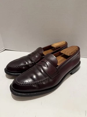 Brooks Brothers X Alden 986 Genuine Shell Cordovan Penny Loafer USA Mens 10D - Image 1 of 4
