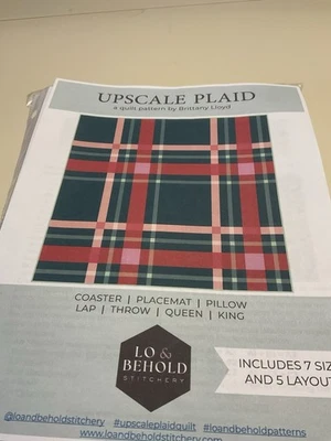 Edredón a cuadros de lujo de Lo & Behold acabado de vidrio de mar costero tamaño 67 cuadrado Foto 1 de 4