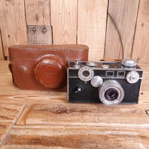 ARGUS C2 RANGEFINDER 35mm FILM CAMERA + 50mm f3.5 LENS & CASE - Spares or Repair - Picture 1 of 8