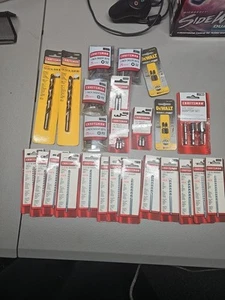 Dewalt & Craftsman Bits Lot 25 Packs See Pics New Factory Sealed - Picture 1 of 6