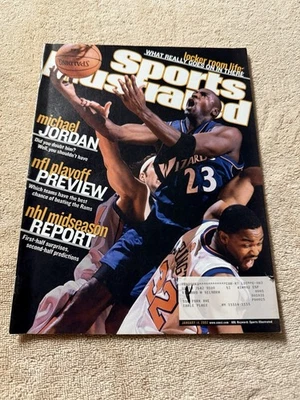 Revista Sports Illustrated 14 de enero de 2002 Wizards Michael Jordan portada Foto 1 de 2