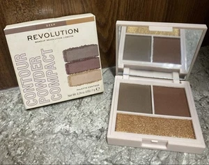 Makeup Revolution Face Powder Contour Compact Deep - Picture 1 of 2