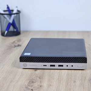 HP ProDesk 600 G3 Mini i5 6500T 8GB RAM 256GB SSD Windows 10 Pro - Bild 1 von 7
