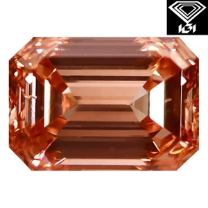 IGI Certified  CVD Diamond 1.09 ct Emerald Cut (7 x 5mm) VS2 Clarity CVD Diamond - Picture 1 of 3