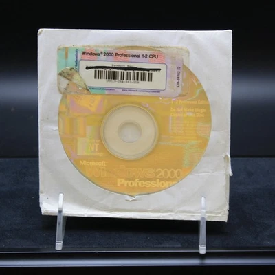 Microsoft Windows 2000 Professional Installation CD Disc with Product Key - Image 1 of 4