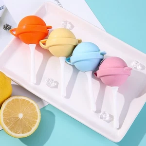 Reusable Silicone Popsicle Mold with Removable Lids Ice Pop Mold Party - Picture 1 of 13