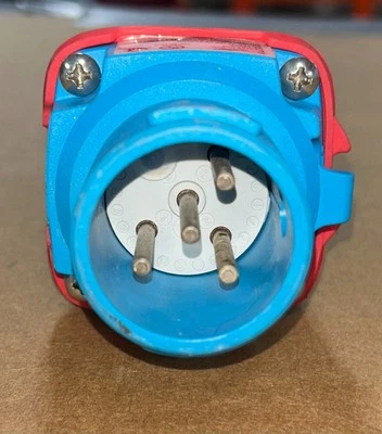 meltric DSN20 20A 480VAC  Male Plug - Image 1 of 4