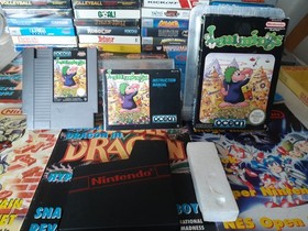 Jeu Lemmings Nes Nintendo en boite complet avec notice  Originale FRA 