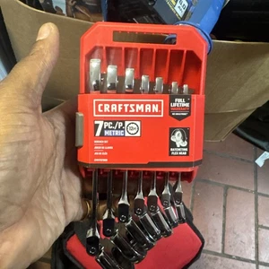 Llaves métricas de cabeza flexible de trinquete Craftsman CMMT87009 7 piezas - Imagen 1 de 2