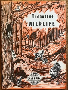 1968 Tennessee Wildlife, TN Game & Fish, 31 Page Booklet, Rare Find - Picture 1 of 5