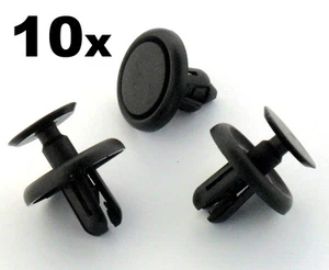 10 clips de plástico para Lexus y Toyota para cubiertas y escudos del compartimiento del motor (agujero de 7 mm) - Imagen 1 de 5