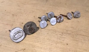 RAILROAD RAILWAY MARKER NAILS - Picture 1 of 10