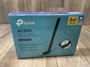 Adaptateur USB WiFi TP-Link Archer T2U Plus pour ordinateur de bureau, USB 3.0 AC600 Mbit/s - Photo 1/8