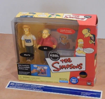 PLAYMATES - LOS SIMPSON KBBL MARTY & BILL ENTORNO INTERACTIVO, NOS, SELLADO Foto 1 de 4