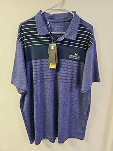 Under Armour UA Golf Polo Southern Dunes Orlando Logo Herren 2XL lila UPF 30 neu mit Etikett - Bild 1 von 11