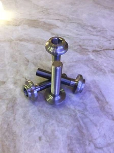 Titanium Hub Bolts for Gallardo Huracan Aventador Urus | R8 S4 RS4 RS5 RS6 RS7 - Picture 1 of 4