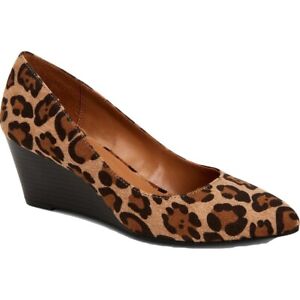 Style & Co. Womens Yvonnah Brown Wedge Sandals Shoes 6 Medium (B,M)