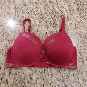 Sujetador Victoria's Secret Body By Victoria Forma Perfecta Talla 32DD Granate UW Convertir - Imagen 1 de 23