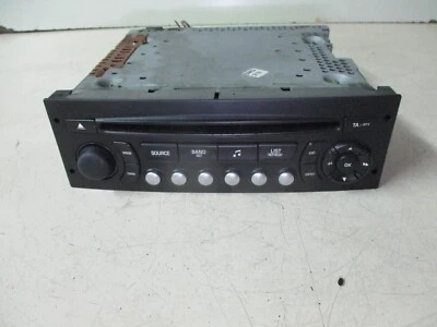 96624492XT SIEMENS AUTORADIO RADIO LETTORE CD PEUGEOT 207 ANNO 2006 Foto 1 de 4