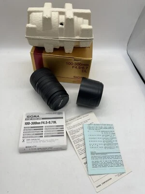 Lente para Canon Sigma DL 100-300 mm f/4,5-6,7 DL AF Foto 1 de 4