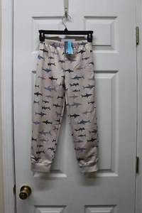 Bcool Boys Print Sleep Joggers-Gray Shark-Small (6/6X)-New With Tag - Picture 1 of 1