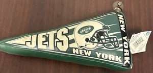 Official NY Jets #1 Stuffed Soft Pennant by Good Stuff with Window Cling - Picture 1 of 4