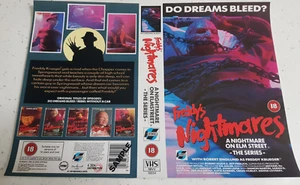 Freddy's Nightmares # 7 - Sample VHS Video Sleeve - Large Box - Elm Street - Picture 1 of 2