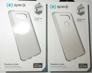 (2 CASES)  Original SPECK Presidio Superior Slim Clear Case Cover For LG V20 - Picture 1 of 5