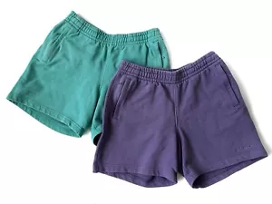 Adidas Pharrell Williams Human Race 2 Pair Shorts Green & Purple Size M - Picture 1 of 17
