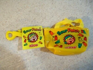 Cartera de vinilo vintage Mega Sour Patch Kids caramelo totalmente nueva con clip con etiqueta 1996 - Imagen 1 de 7