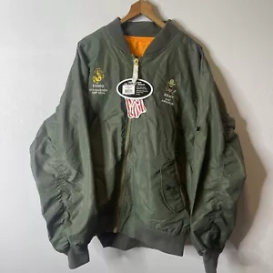 USMC Bomber Jacket Army 101st Airborne Size 3XL BRAND NEW - Picture 1 of 10