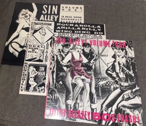 PRIVATE, ROCKABILLY Sin Alley volumes 1-2-4. ERIC STANTON COVER ART - Imagen 1 de 7