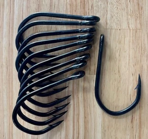 OWNER JOBU™ Big Game 12/0 Hooks (5134-2282), Cutting Point 4X Strong 10 HOOKS - Picture 1 of 1