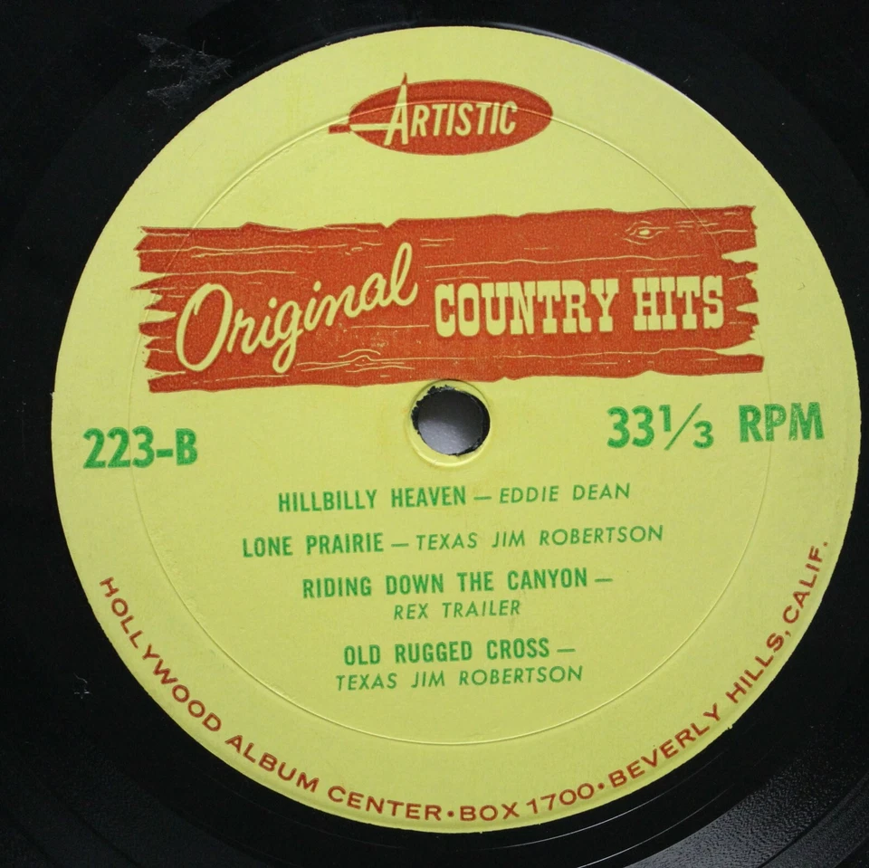 Country 45 Eddie Dean/Texas Jim Robertson/Rex Trailer/Texas Jim Robertson | Foy - Image 1 of 2