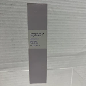 Meaningful Beauty Maintenance 2 Night Fluide by Cindy Crawford 1 oz - Picture 1 of 8