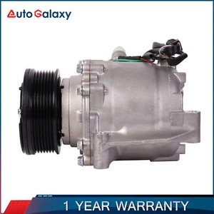 1x AC Compressor w/Cluth For 2006-2011 Honda Civic 1.8L 38810RRBA01 38810RNAA02 - Picture 1 of 13