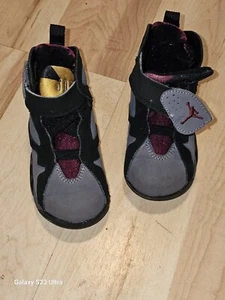 Nike Air Jordan 7 Bordeaux Retro Td  304772 004 Size  7C - Picture 1 of 9